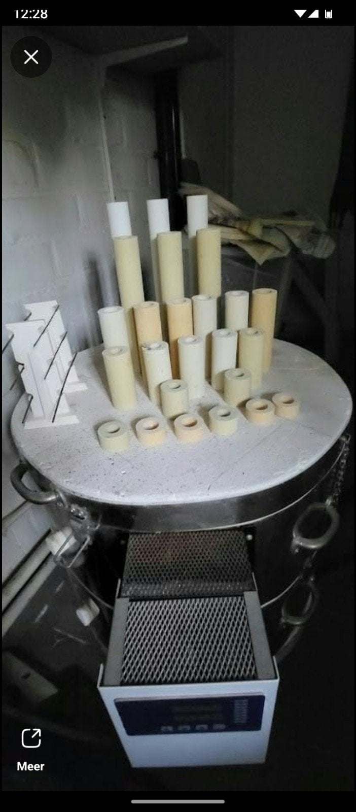 keramiek oven, Ophalen, Gebruikt