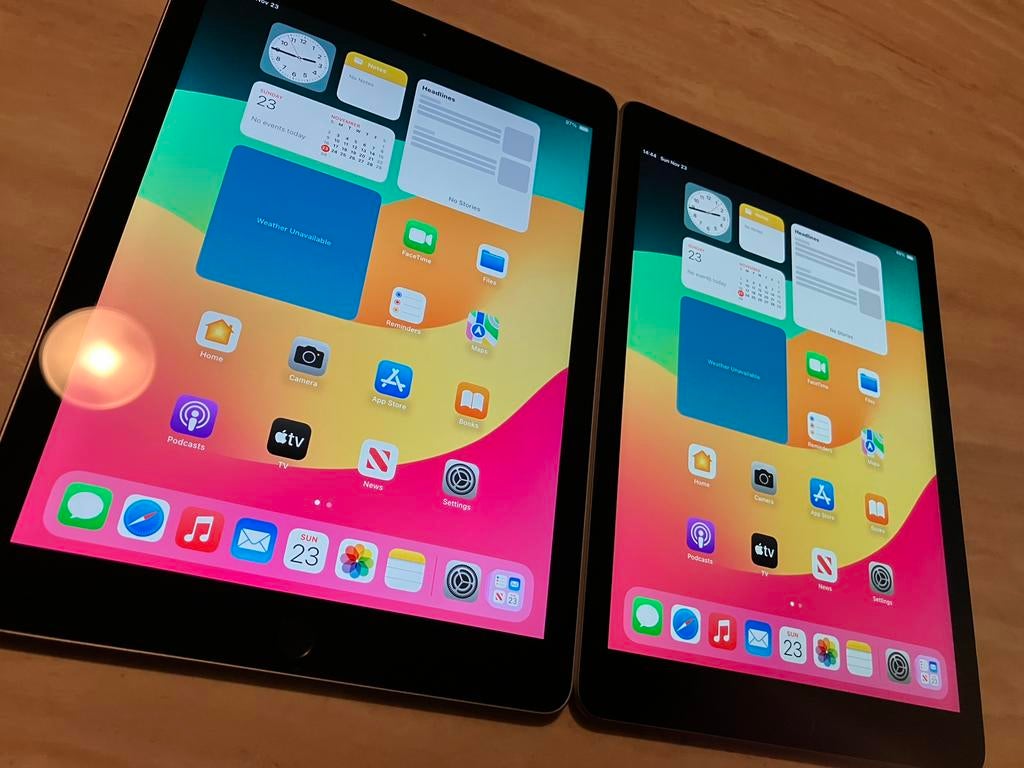 iPad 6 2018 2 stuks, 32 GB, Apple iPad, Zwart, Zo goed als nieuw