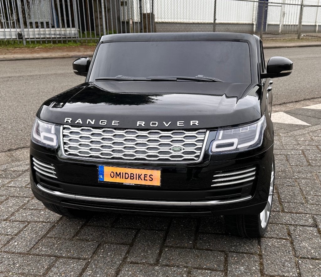 Range Rover Autobiography HSE 2 persoons metallic zwart blue, Kinderen en Baby's, Speelgoed | Buiten | Accuvoertuigen, Ophalen of Verzenden