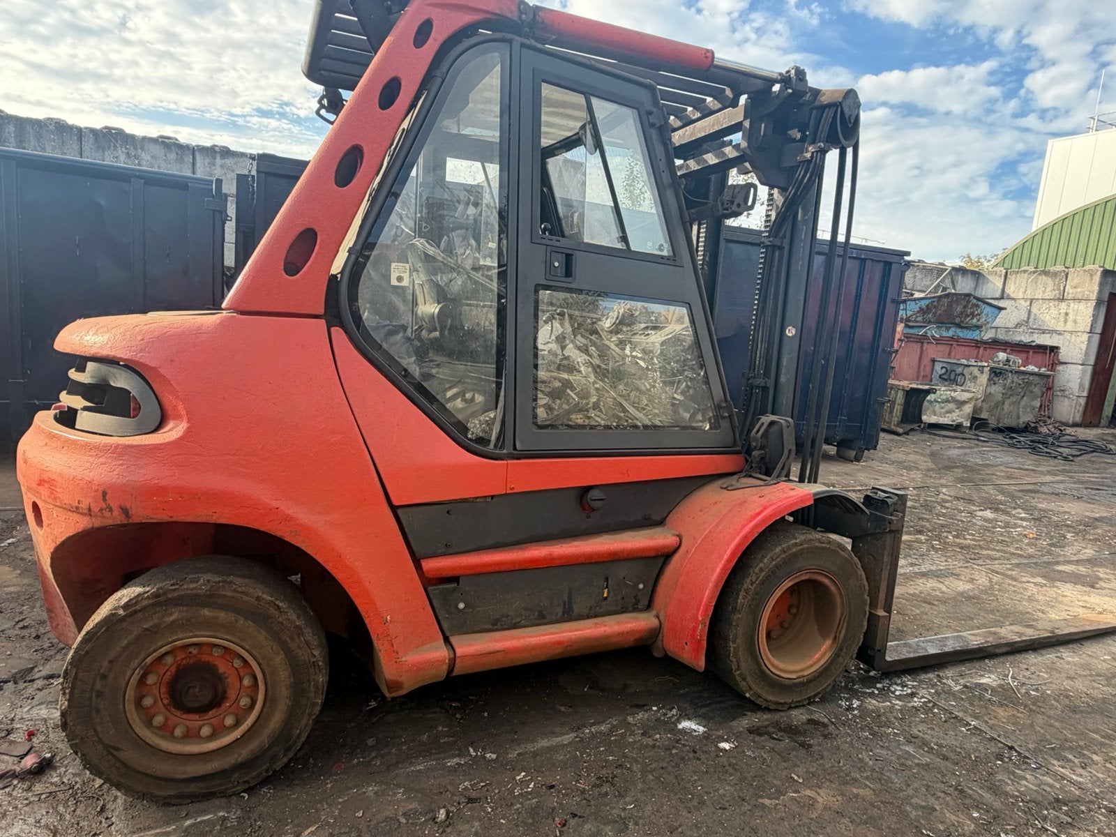 Linde H60 diesel Heftruck 2007 Met EVT hydraulische Draaikop, Meer dan 4000 kg, Ophalen, Diesel, Heftruck
