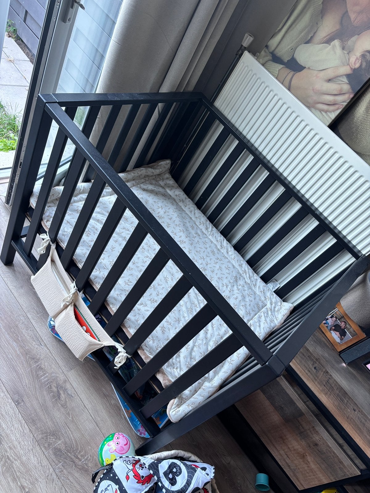 Box zwart, Kinderen en Baby's, Boxen, Ophalen, Zo goed als nieuw