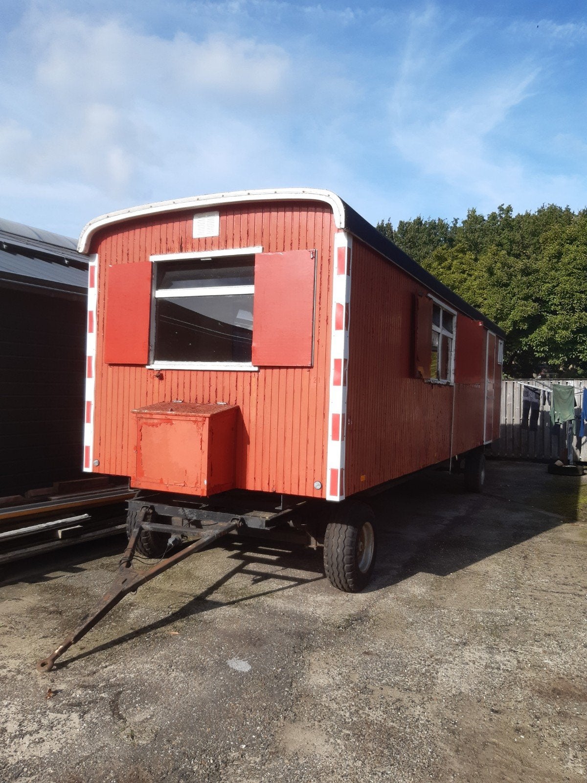 schaftwagen (tinyhouse), Ophalen