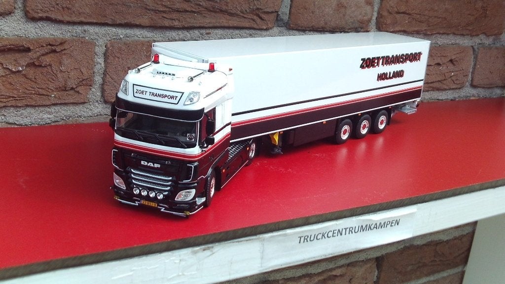 WSI  Daf  XF  Super  Space  Cab  van  Peter  Zoet., Ophalen of Verzenden, Nieuw, Bus of Vrachtwagen, Wsi