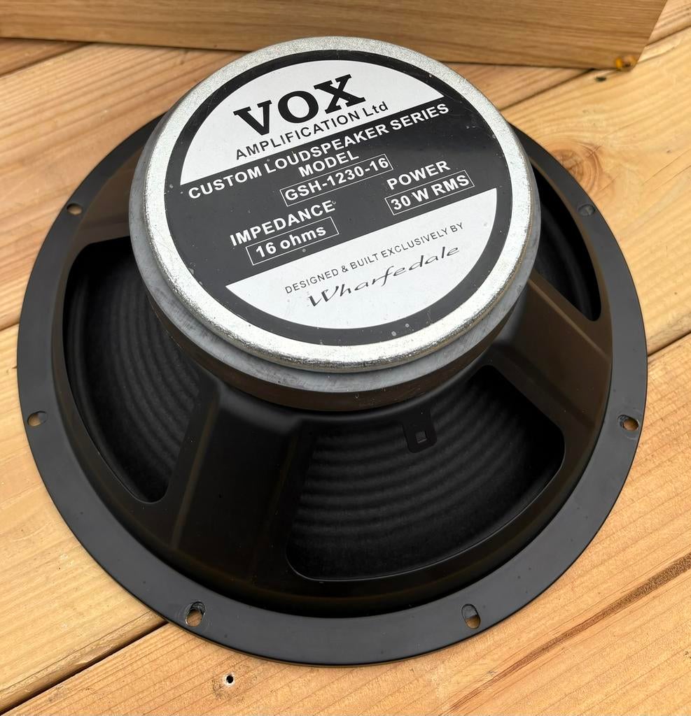 Vox GSH-1230-16 luidspreker 12 inch Wharfedale als nieuw!, Ophalen of Verzenden, Zo goed als nieuw, Elektrische gitaar