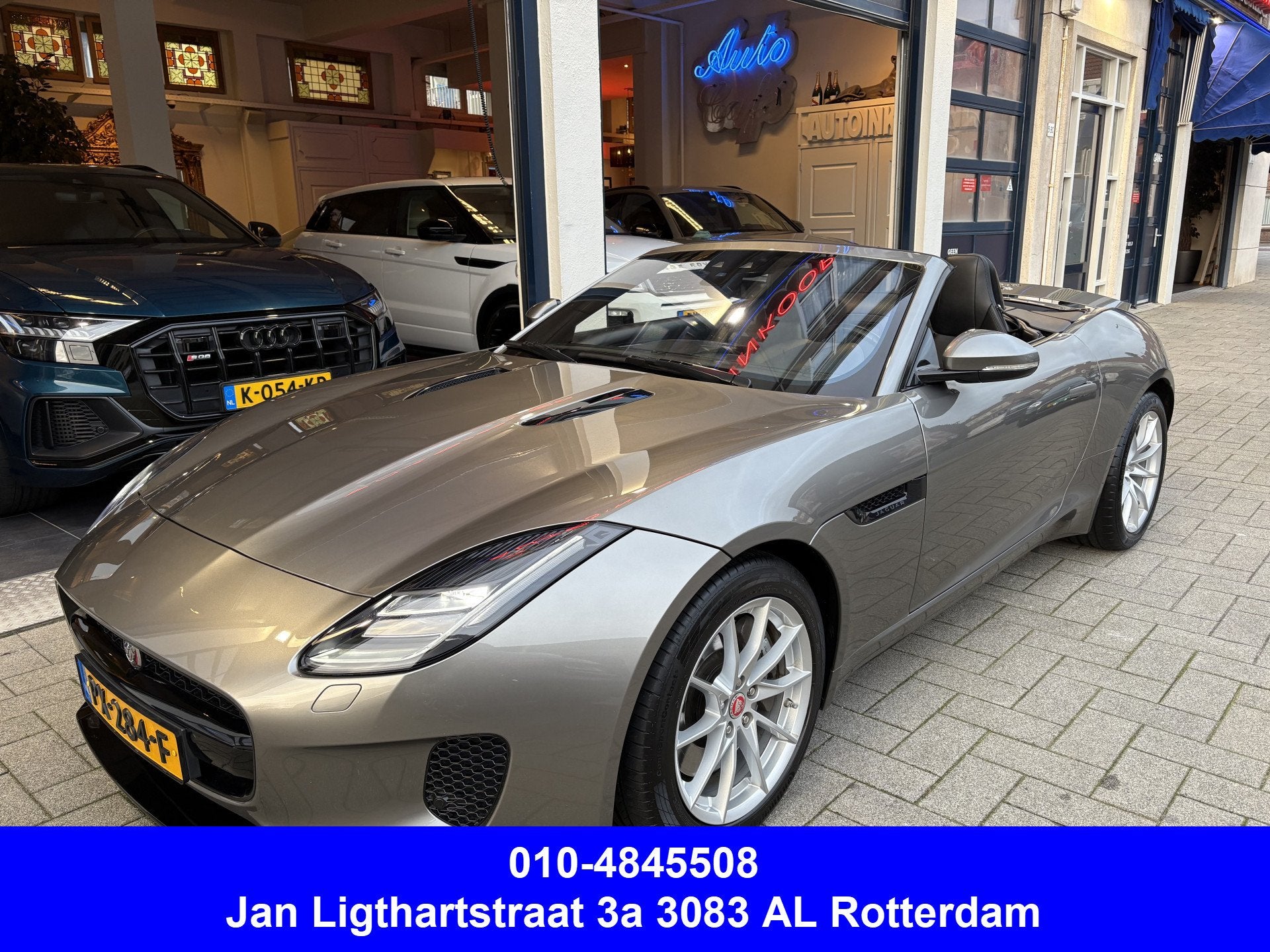 Jaguar F-Type 2.0T R-Dynamic NL AUTO/DEALER O.H (bj 2017), Auto's, Jaguar, Automaat, Achterwielaandrijving, Euro 6, 4 cilinders