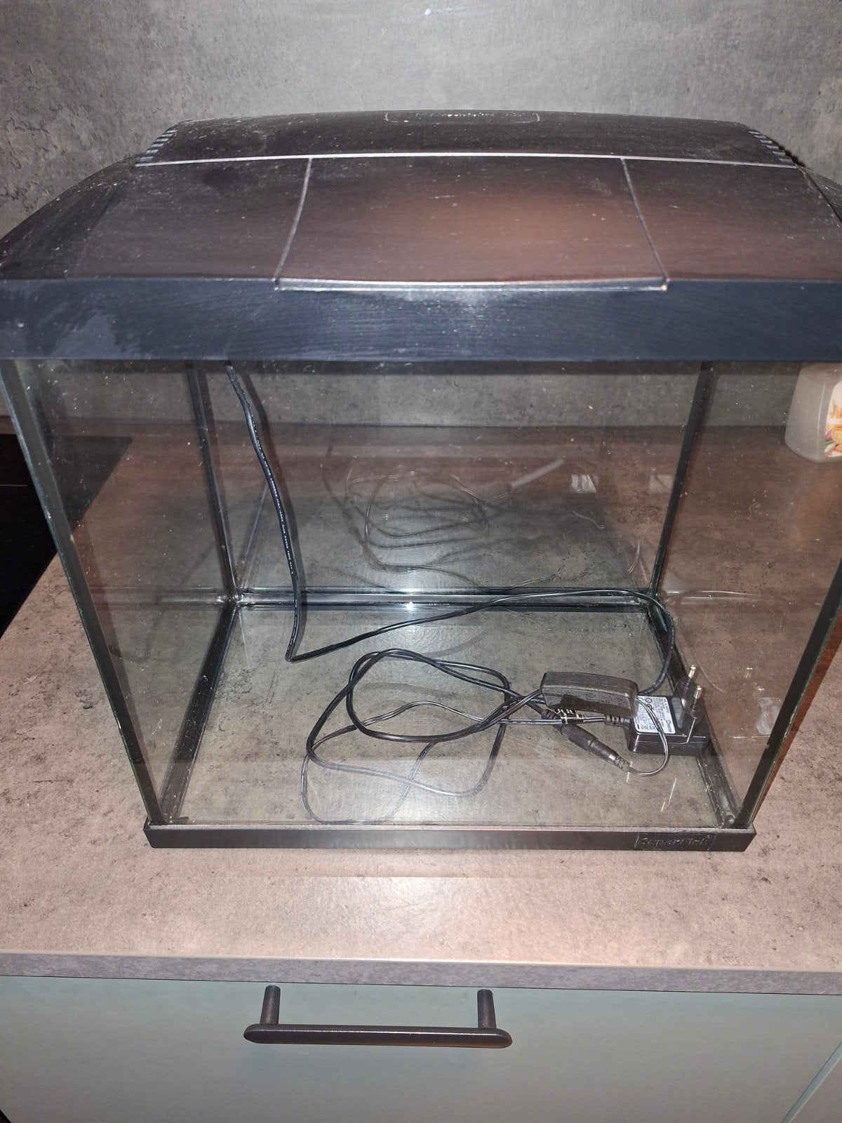 Superfish aquarium start 30 met verlichting, Dieren en Toebehoren, Ophalen, Inclusief deksel, Zo goed als nieuw, Leeg aquarium