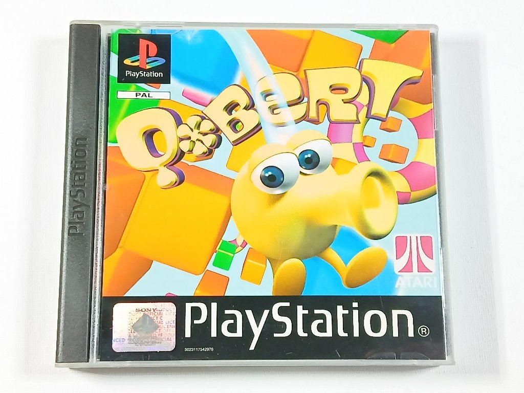 Q*Bert - PlayStation - PSX - PAL - Compleet - CIB, Spelcomputers en Games, Gebruikt, Verzenden, 1 speler, Vanaf 3 jaar