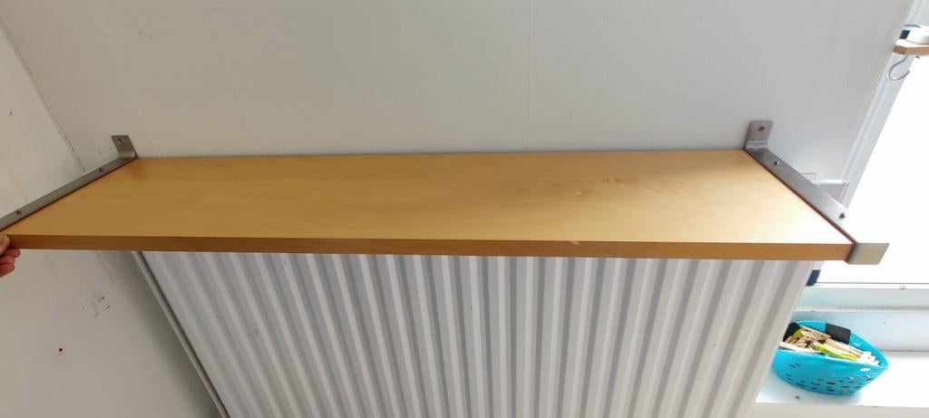Ikea Ekby Jarpen wandplank B120 D28, Huis en Inrichting, Ophalen, Gebruikt