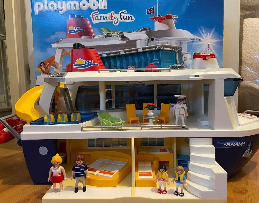 PLAYMOBIL 6978 - Cruiseschip (Family Fun serie), Ophalen, Complete set, Family fun, Zo goed als nieuw