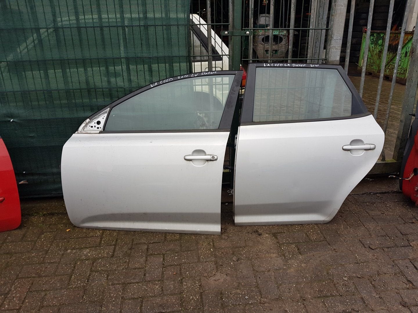 KIA CEED SW  PORTIEREN LV+LA  BJ 2010, Gebruikt, -, Deur, -