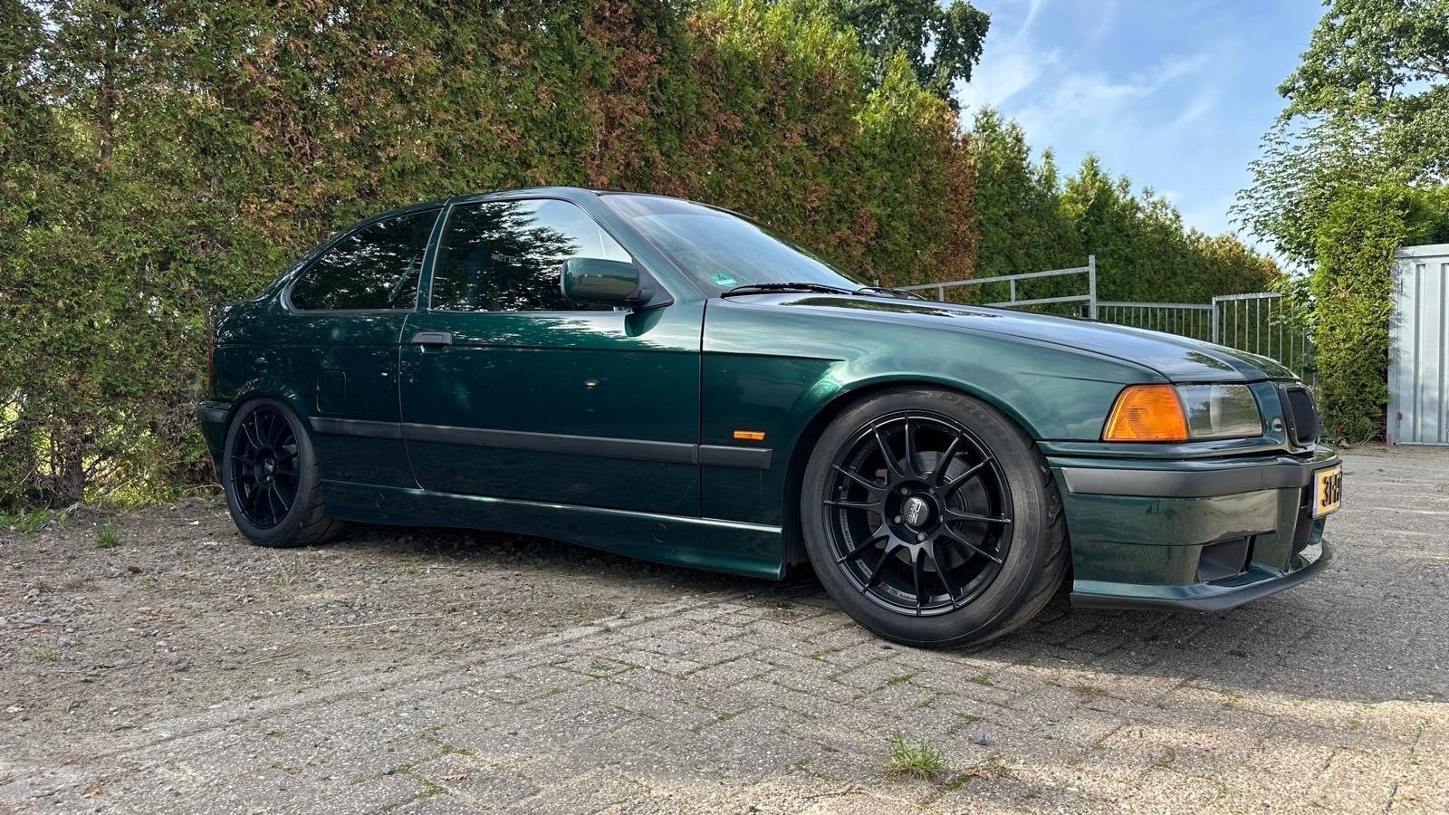 BMW 3-Serie 2.5 TI 323 Compact 2000 Groen, Achterwielaandrijving, 2494 cc, 1290 kg, Particulier