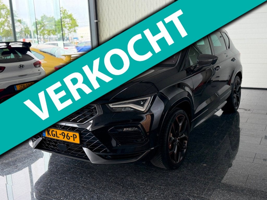 Cupra Ateca Cupra Ateca 2.0 TSI Edition VZ 4Drive Pano 301PK, 1528 kg, Gebruikt, 4 cilinders, 1984 cc