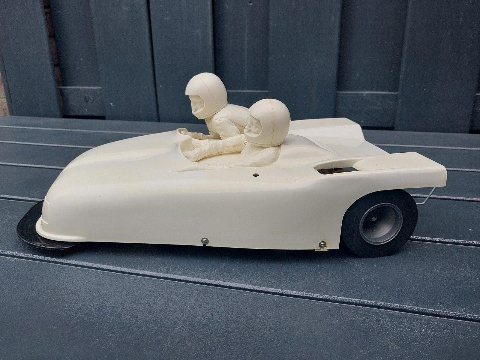 Tamiya 1/8 B2B Racing Sidecar (modelnummer 58017), een, Ophalen, Auto onroad