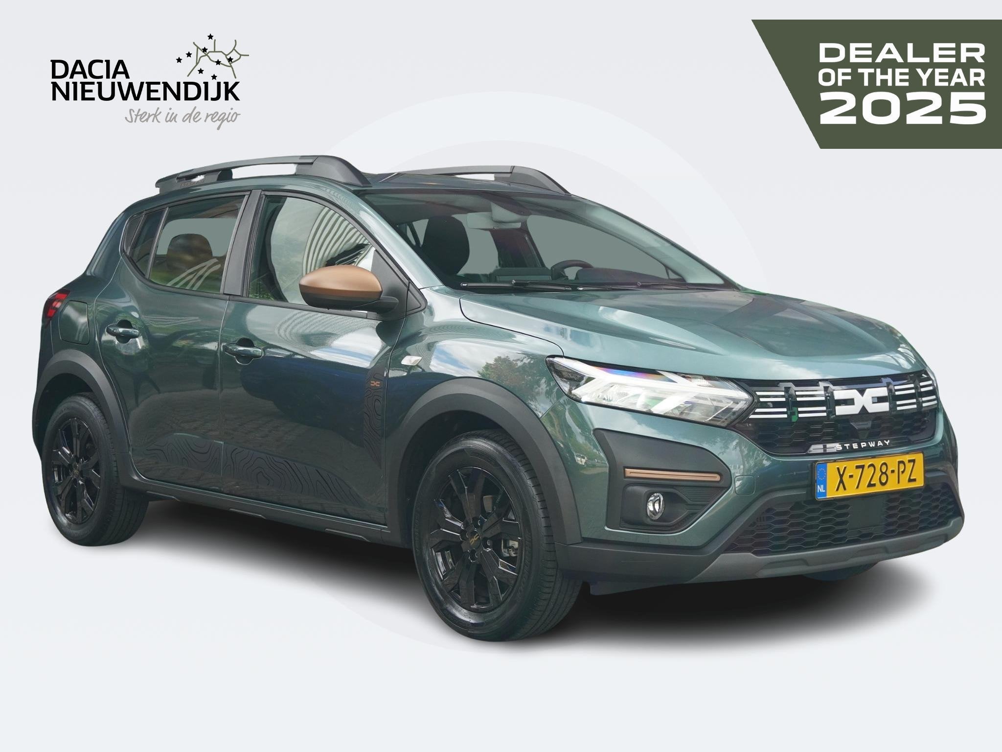 Dacia Sandero Stepway TCe 90 Extreme AUTOMAAT / 1E EIGENAAR, Auto's, Dacia, Stof, 49 €/maand, Origineel Nederlands, 19 km/l