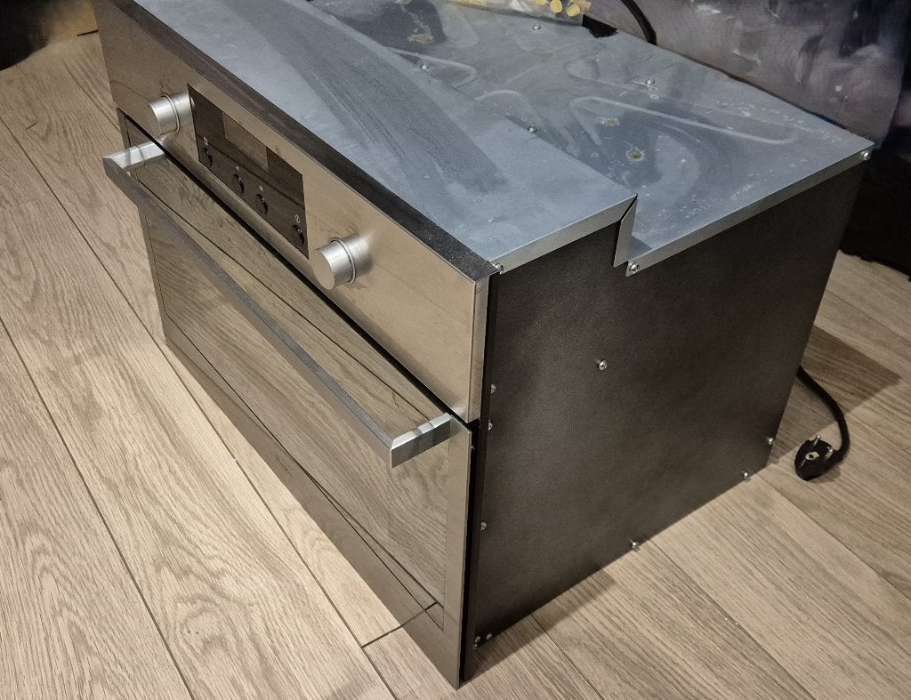 Whirlpool integreerbare microgolfoven AMW 5003, Witgoed en Apparatuur, Ophalen, 45 tot 50 cm, Whirlpool, Gebruikt