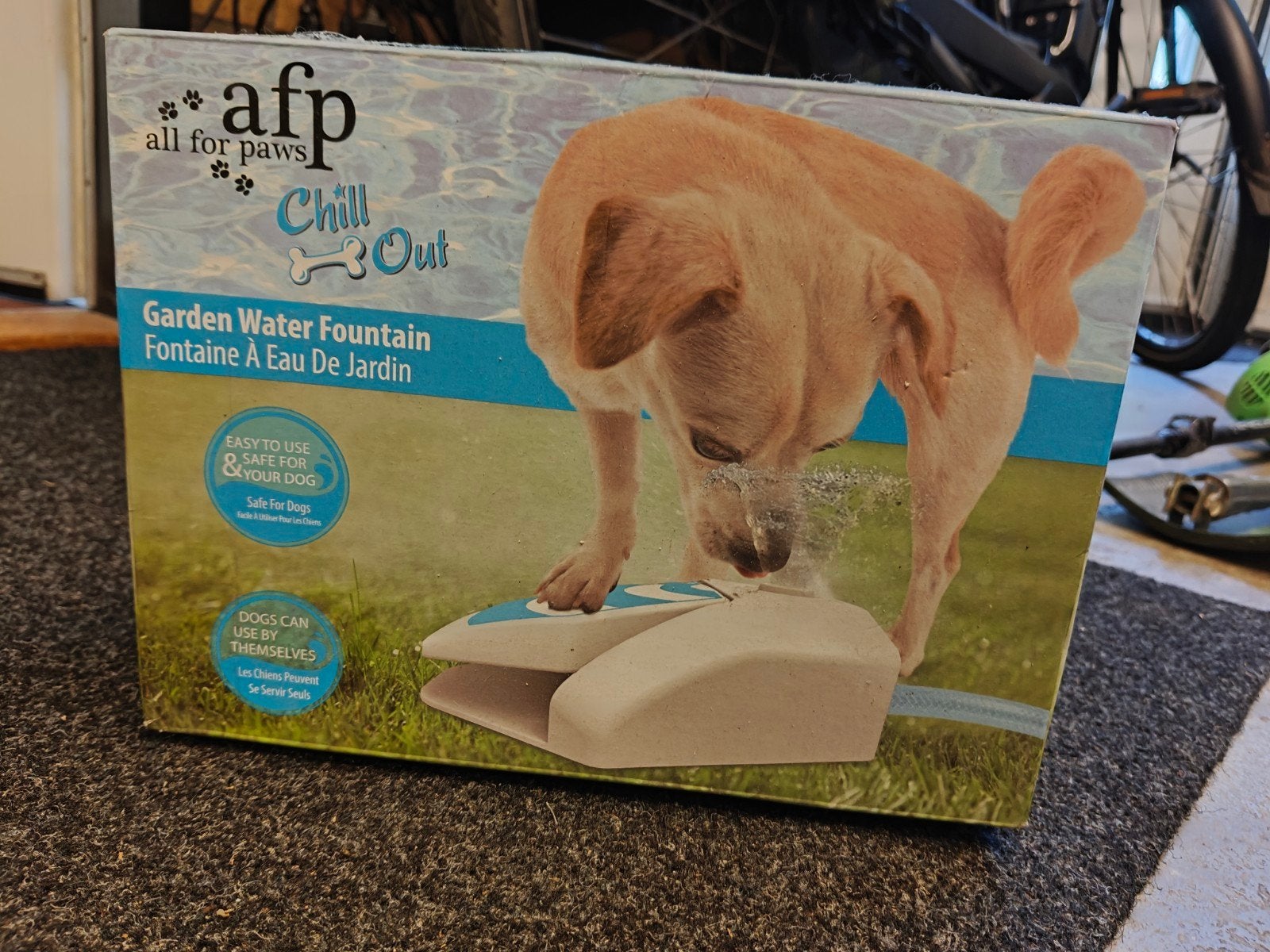 Waterfonteintje voor hond, Ophalen of Verzenden, Gebruikt