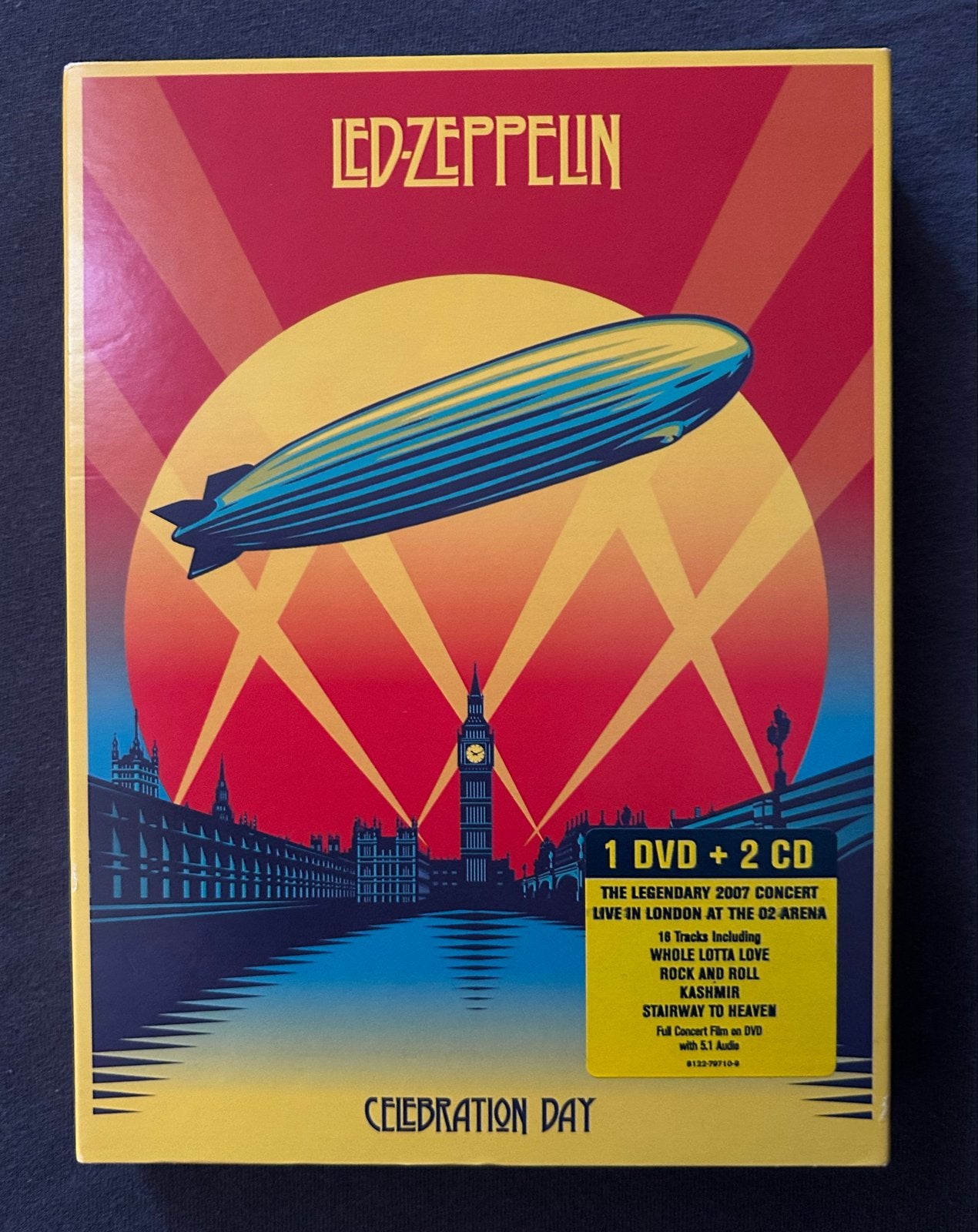 Led Zeppelin - Celebration Day (DVD + 2CD) Live O2 Arena, Alle leeftijden, Engels, Ophalen of Verzenden, Zo goed als nieuw
