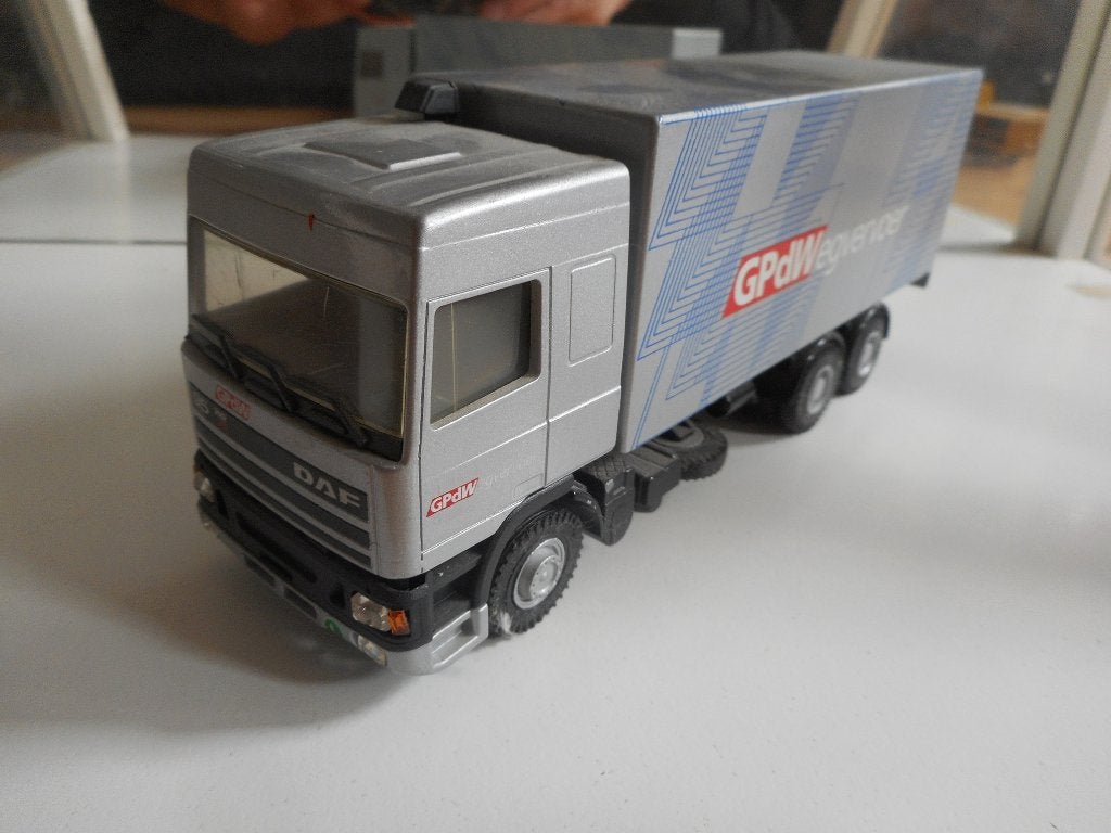 Lio Car Daf 95 "Gpdwegvervoer", Ophalen of Verzenden, Zo goed als nieuw, Bus of Vrachtwagen, Lion Toys