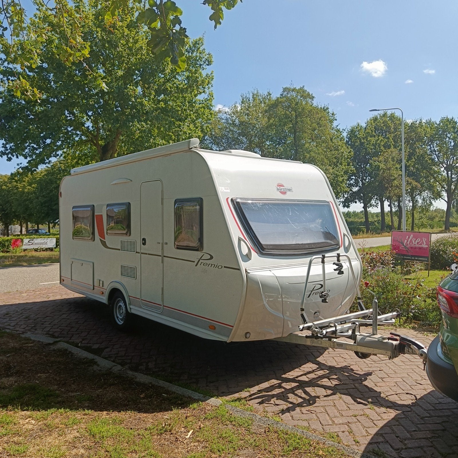 BURSTNER PREMIO 480 BJ 2021 +2 ENKELE BEDDEN+MOVER NIEUWST!, Standaardzit, 2 aparte bedden, 750 - 1000 kg, Bürstner