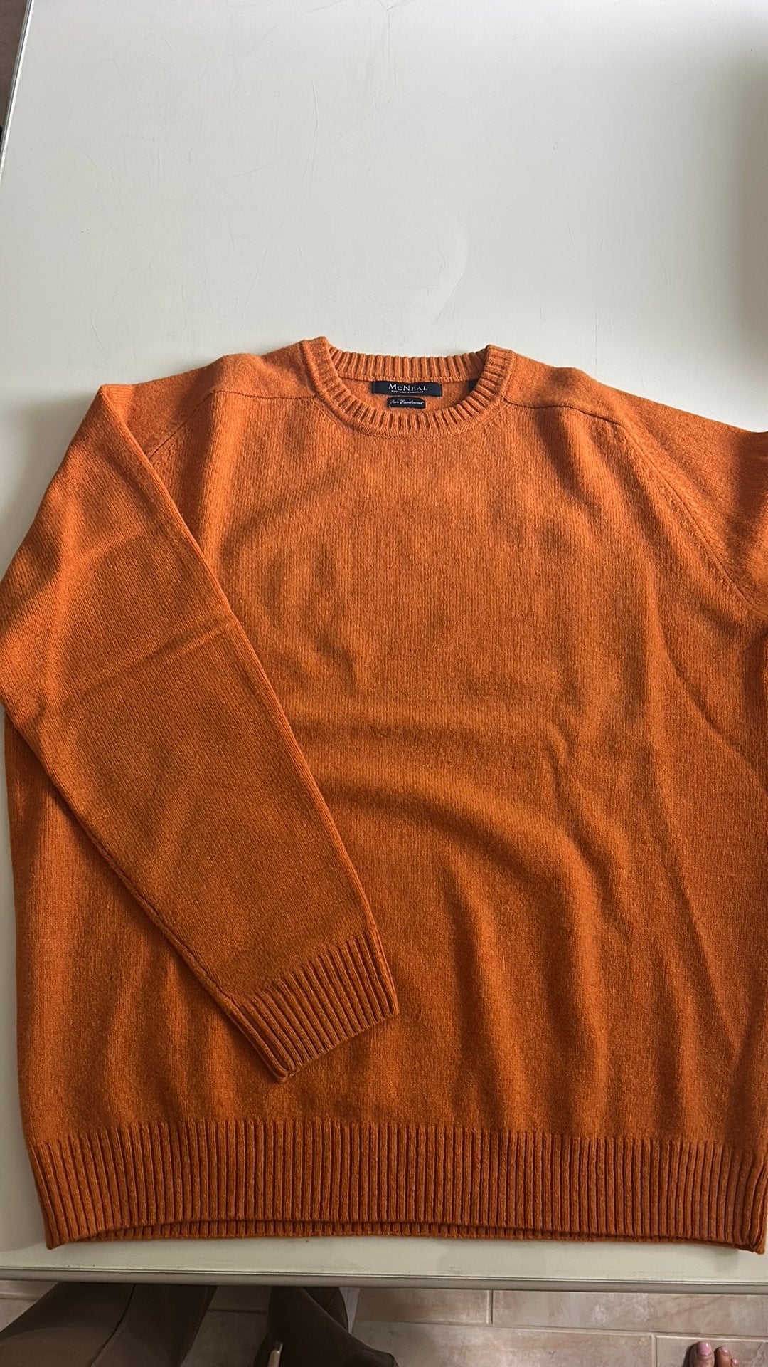 McNeal trui maat XL, Kleding | Heren, Ophalen of Verzenden, Zo goed als nieuw, Maat 56/58 (XL), Oranje