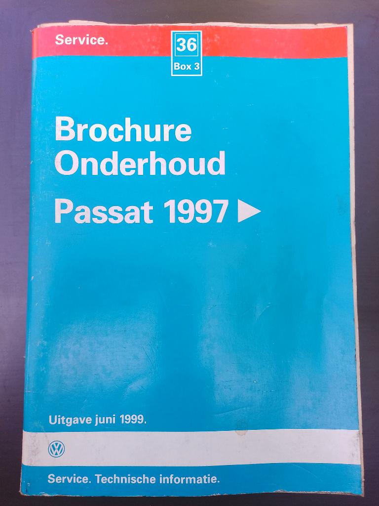 Volkswagen Passat B5 dealer werkplaatsboek Onderhoudswerk, Auto diversen, Handleidingen en Instructieboekjes, Ophalen of Verzenden