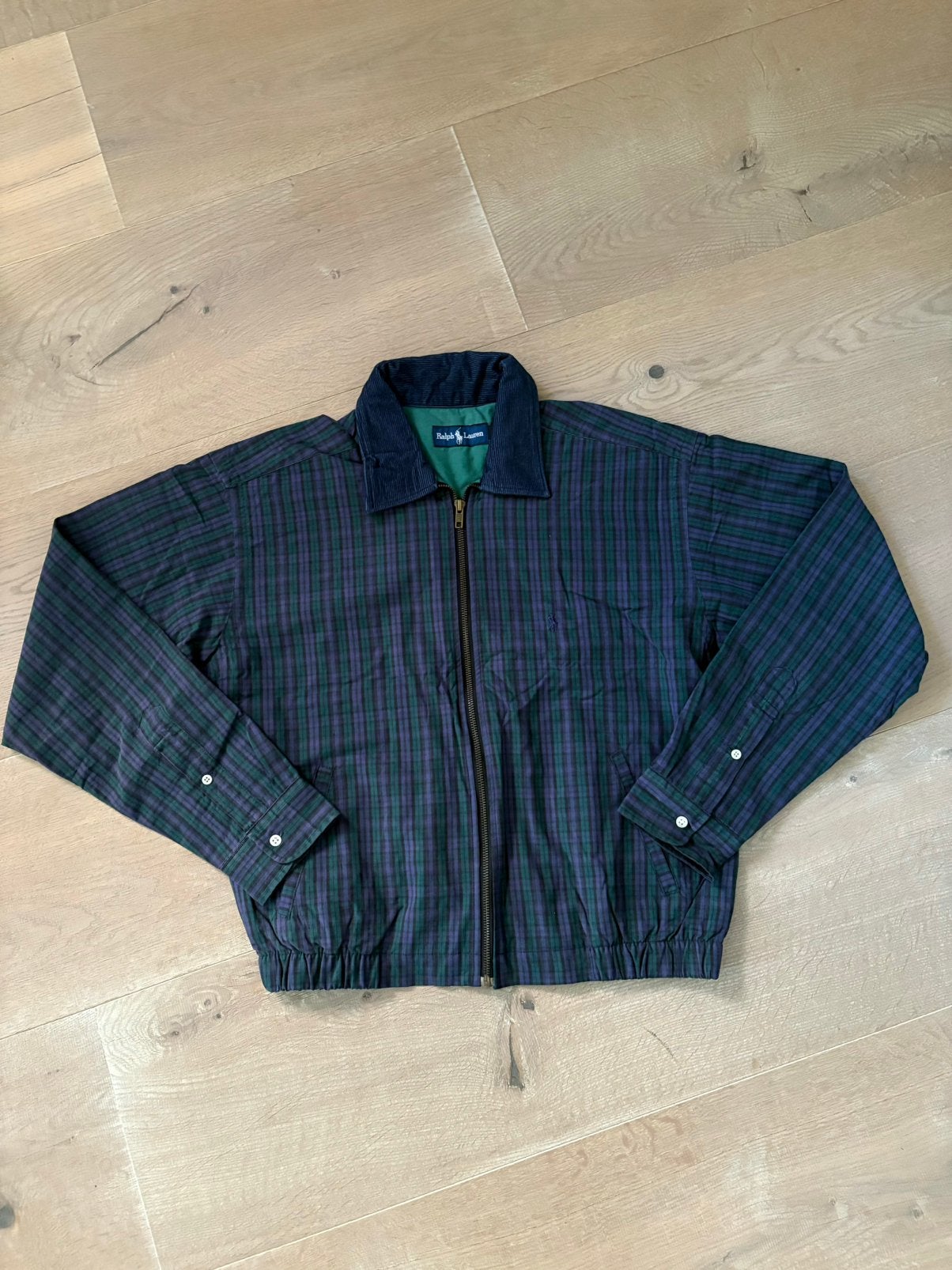 Ralph lauren rework jack, Kleding | Heren, Jassen | Zomer, Verzenden, Zo goed als nieuw, Maat 46 (S) of kleiner, Blauw