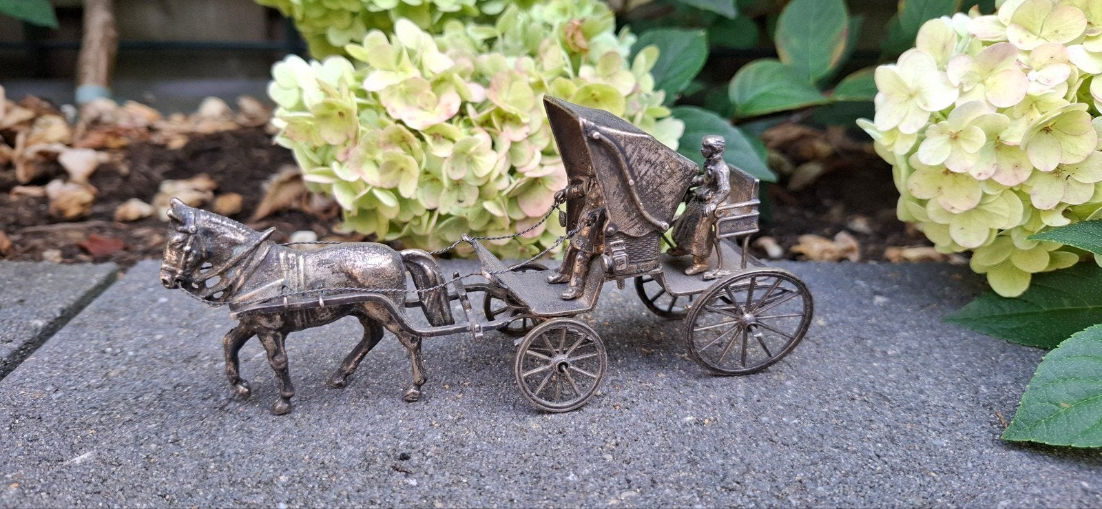 zilveren miniatuur, Ophalen of Verzenden, Zilver