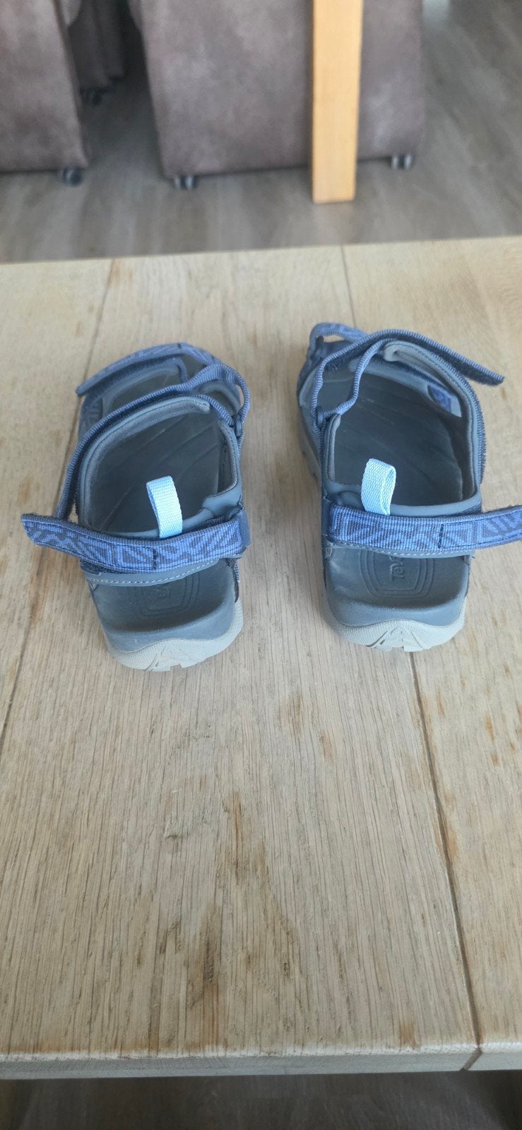 Teva Sandalen Maat 40 - Zo goed als nieuw, Ophalen, Blauw, Sandalen of Muiltjes, Zo goed als nieuw