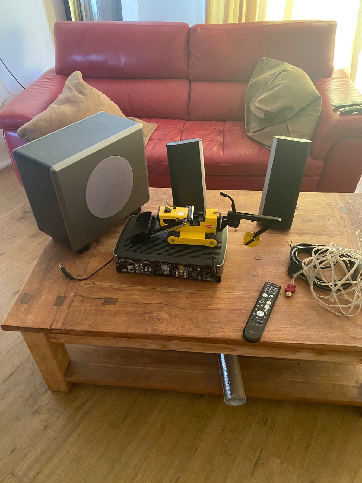 Denon S-302 goed werkend, Gebruikt, 2.1-systeem, Dvd-speler, Ophalen