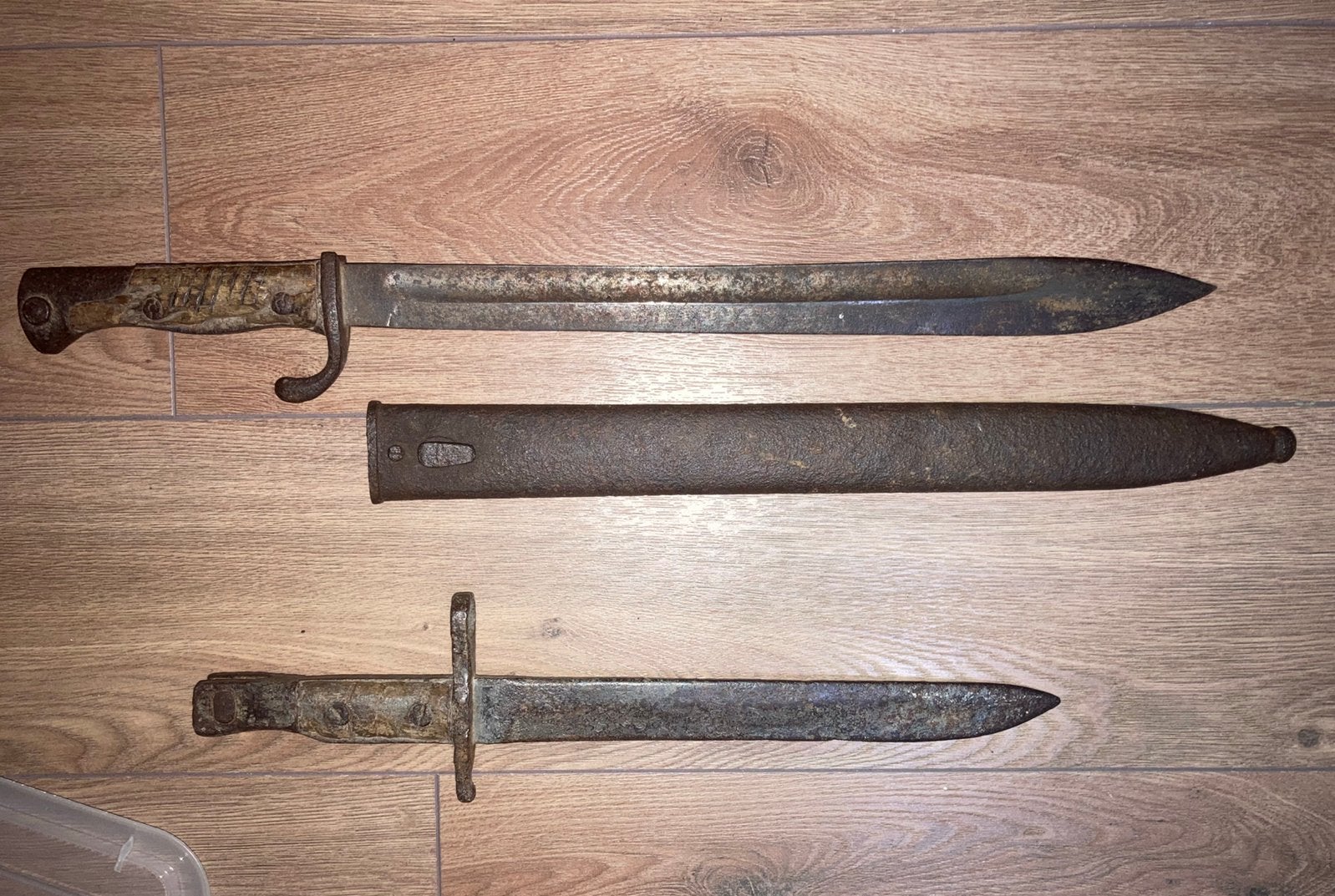 2 duitse bajonetten bovo, Verzamelen, Militaria | Tweede Wereldoorlog, Ophalen of Verzenden, Landmacht, Duitsland, Mes of Dolk