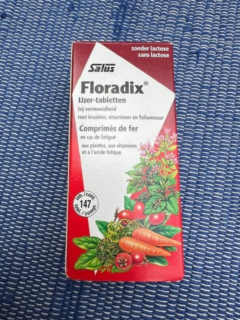 Floradix ijzertabletten met vitamines in doordrukstrips, Ophalen of Verzenden, Nieuw, Overige typen