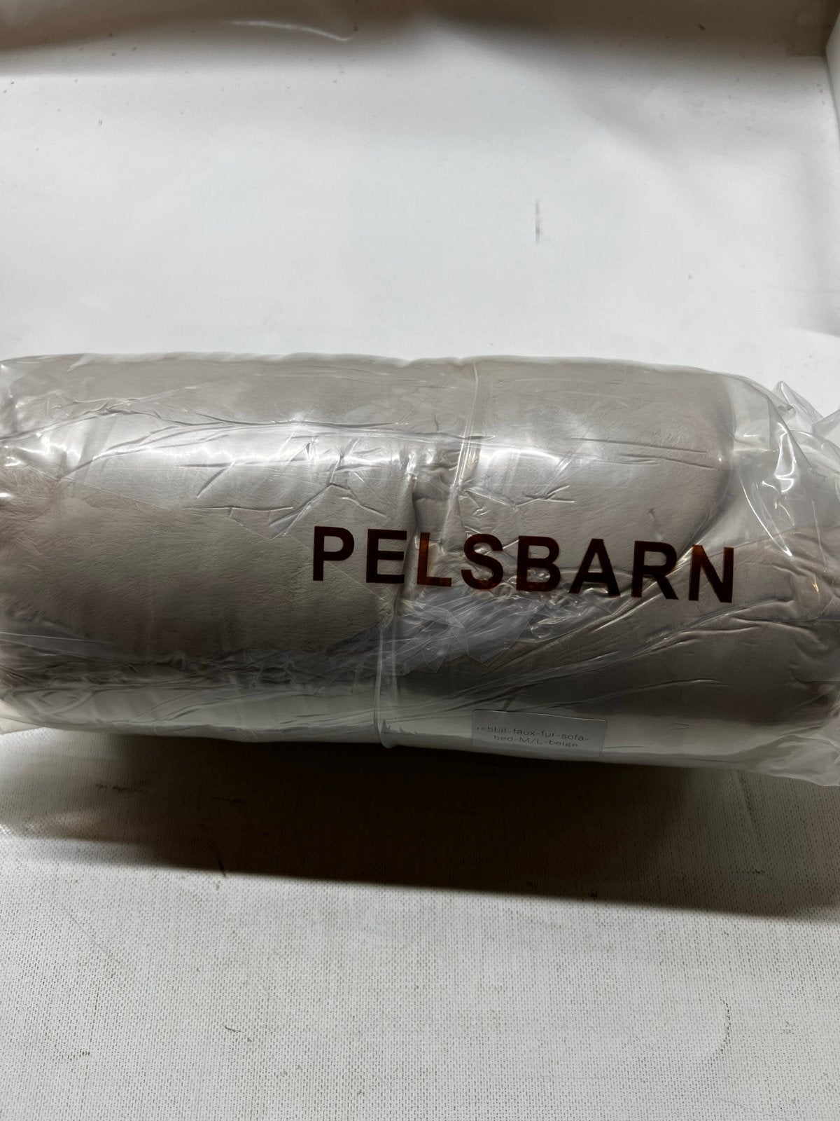 Pelsbarn Rabbit Faux Fur Sofa Bed M/L Beige – Nieuw, Ophalen of Verzenden