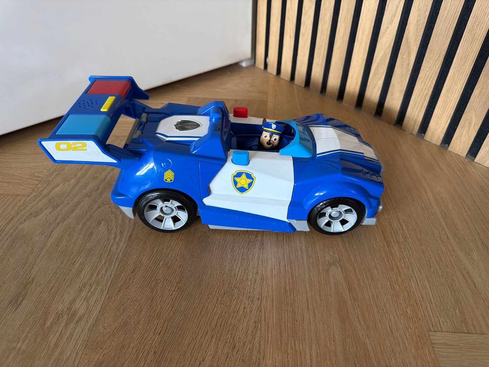 PAW Patrol Chase 2-in-1 Transformerende Politieauto, Kinderen en Baby's, Speelgoed | Speelgoedvoertuigen, Ophalen, Gebruikt