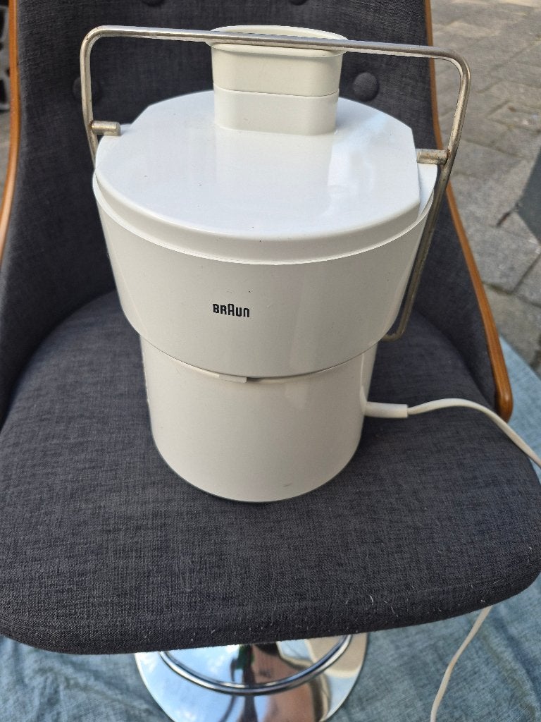 Braun Multipress MP 3 sapcentrifuge, vintage uit 1957  , Witgoed en Apparatuur, Juicers, Ophalen, Gebruikt, Elektrisch, Sapcentrifuge