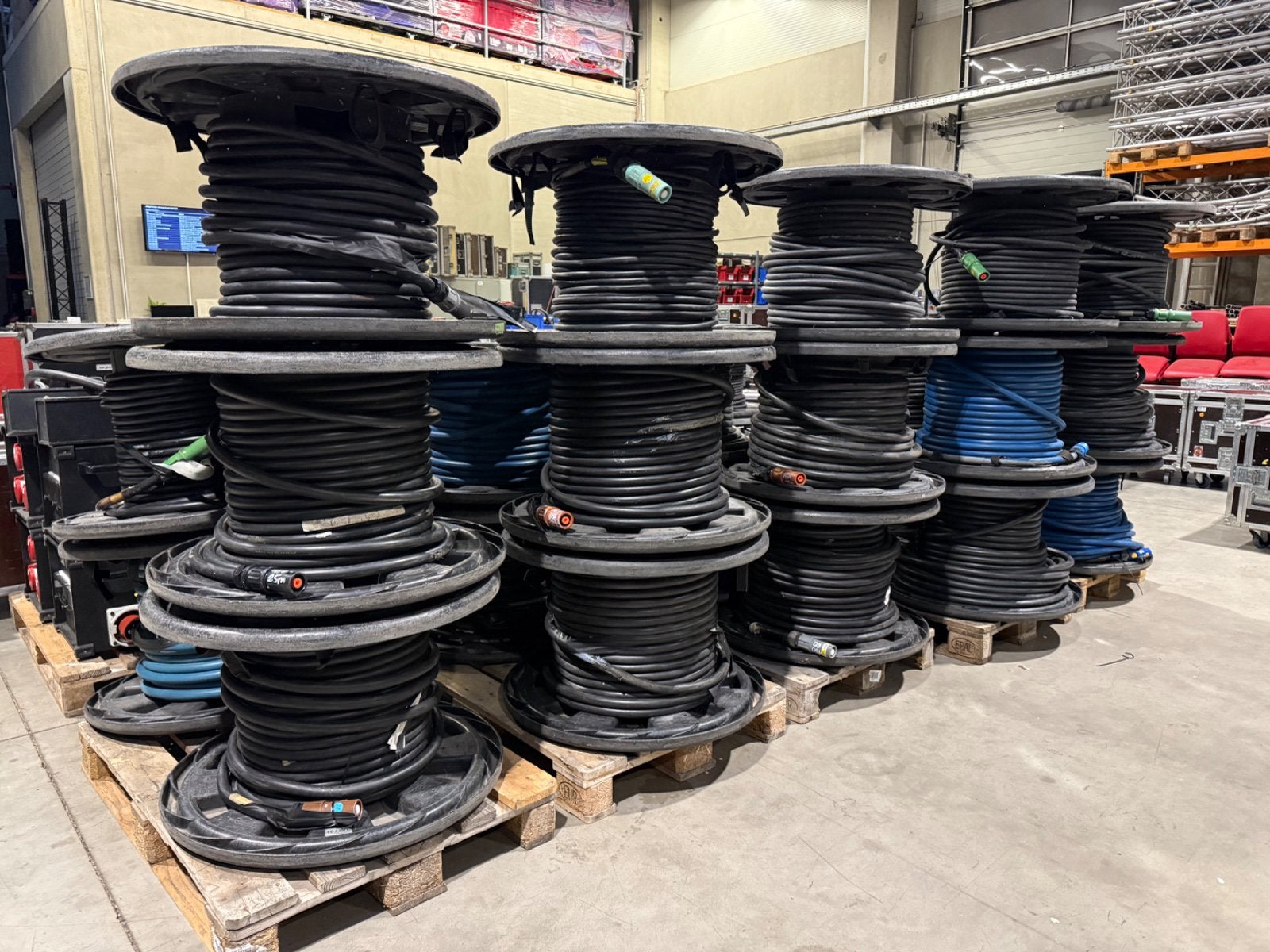 Grote partij Powerlock kabels 150mm2 400A ampere Indu Electr, Ophalen, ., Overige typen, Zo goed als nieuw
