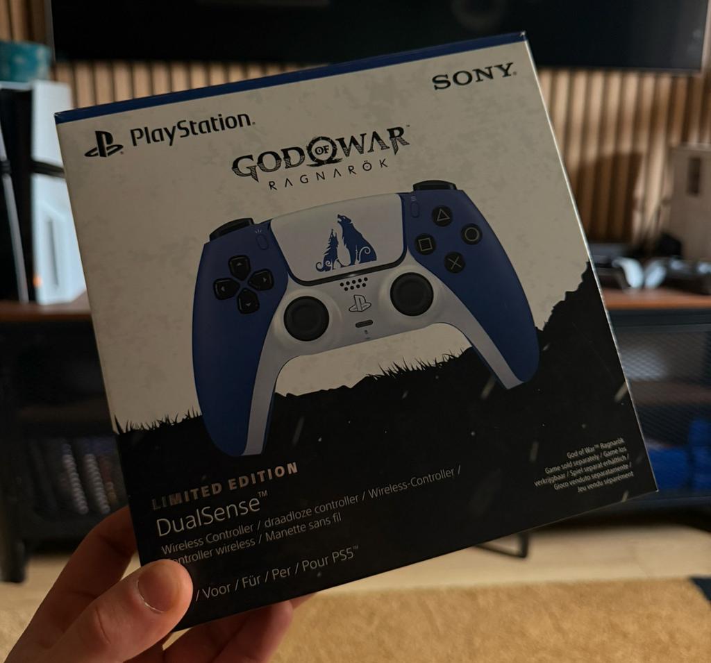 God of War Ragnarok Controller Playstation 5, Ophalen of Verzenden, Zo goed als nieuw, Controller, PlayStation 5