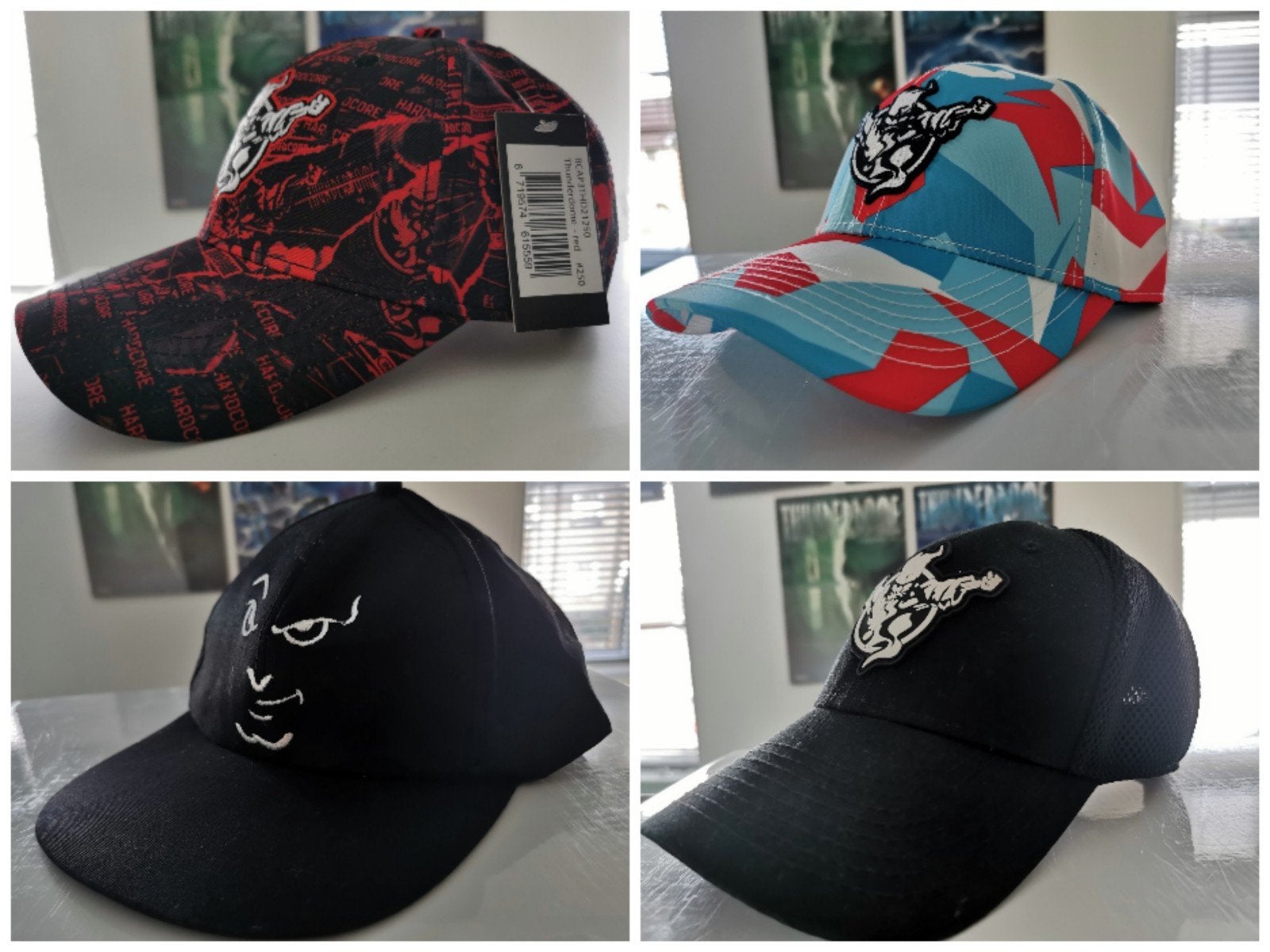 4 basketball caps Thunderdome Forze Records, Ophalen of Verzenden, Nieuw