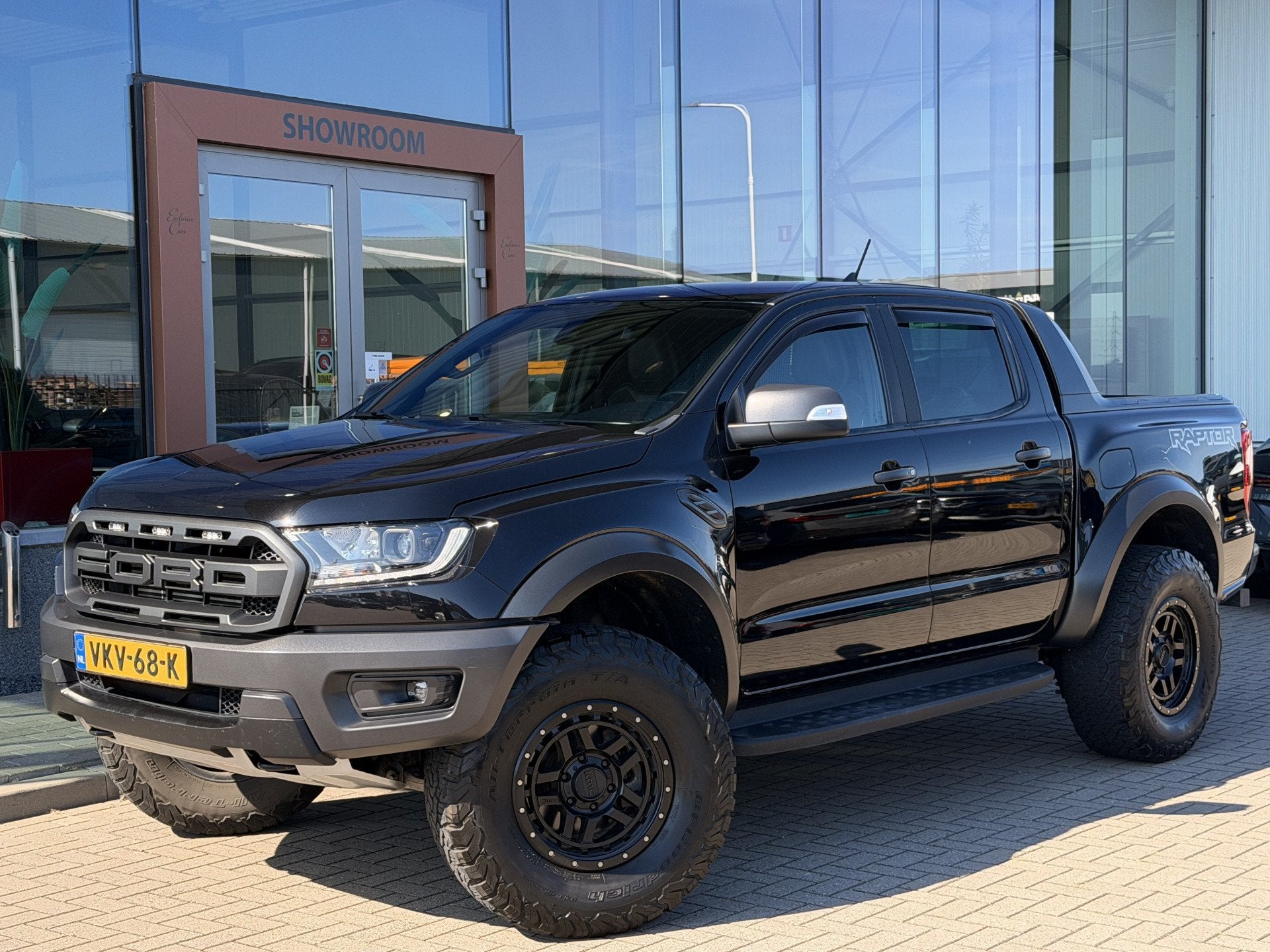 Ford Ranger 2.0 EcoBlue Raptor | Trekhaak Afn. | Cruise | St, Auto's, Automaat, Gebruikt, 4 cilinders, Zwart