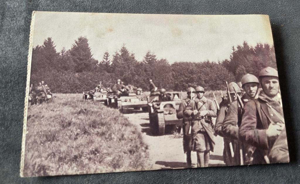 Franse infanteristen aan het begin van Tweede Wereldoorlog, Verzenden, 1920 tot 1940, Gelopen, Overige thema's