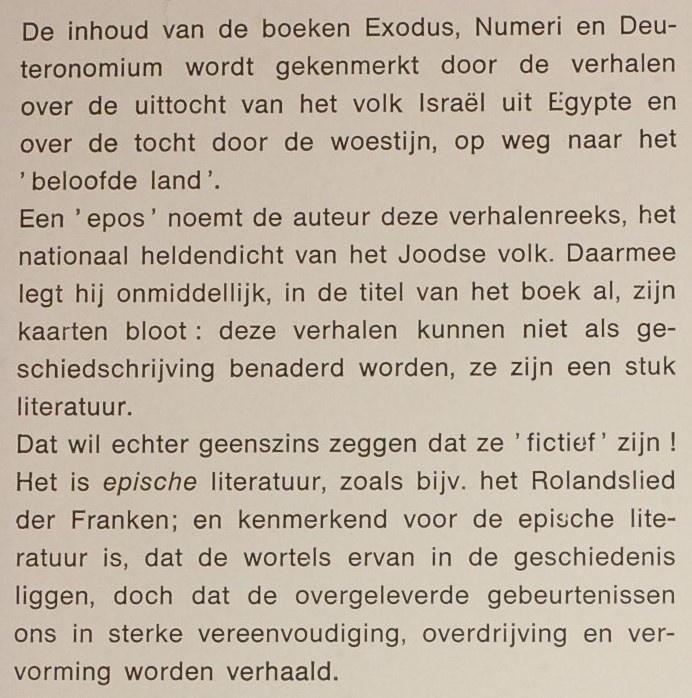 Het epos van Israël (1964), Verzenden, Gelezen