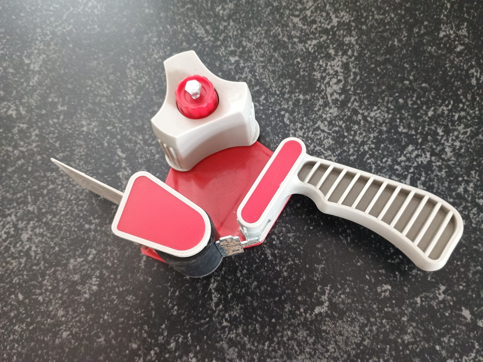 Plakband roller ( verhuisdozen), Ophalen