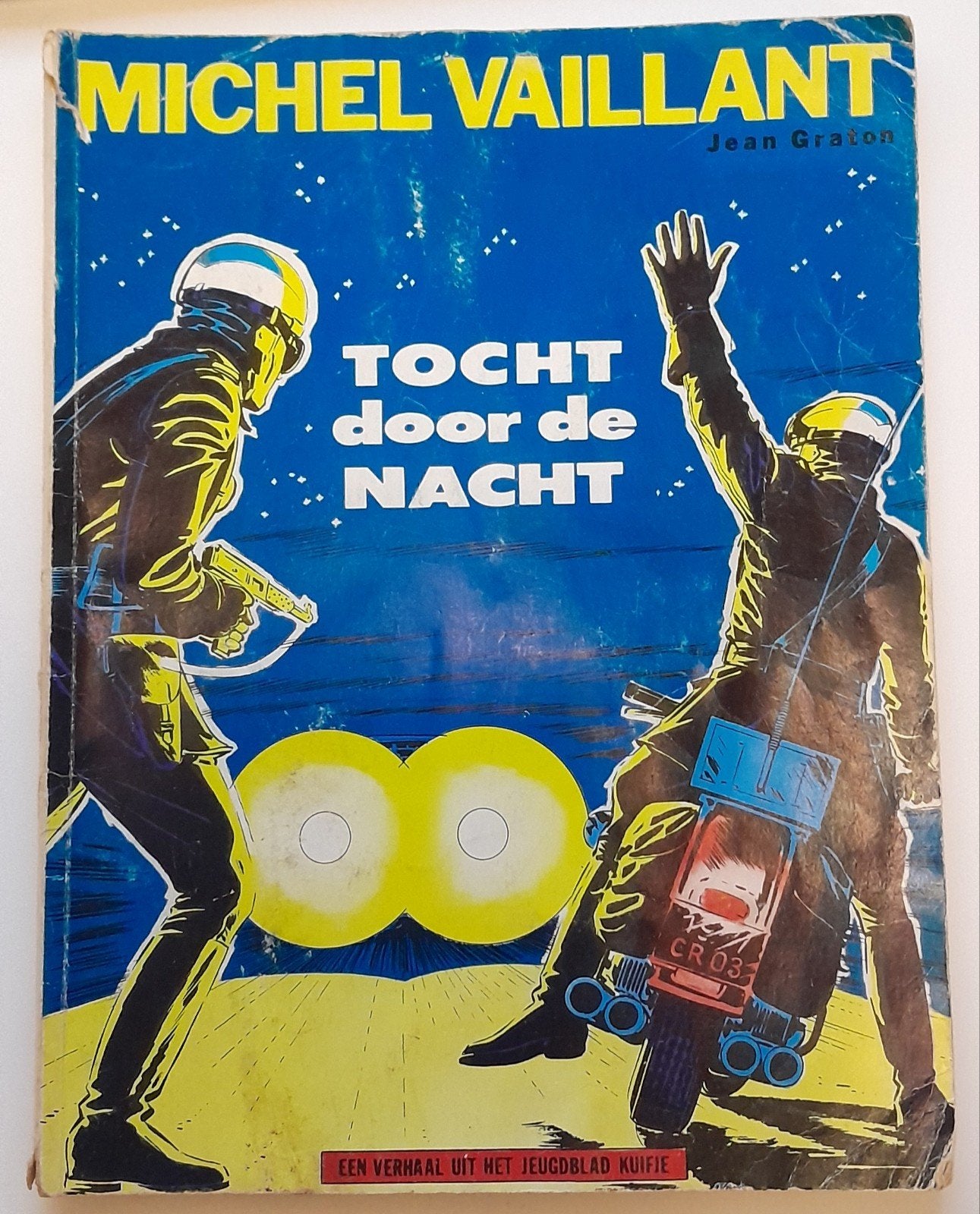 Michel Vaillant - Tocht door de Nacht, Eén stripboek, Ophalen of Verzenden, Gelezen