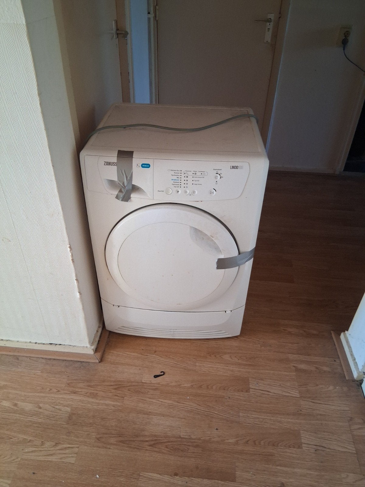 Zanussi Lindo 100 wasdroger - Gebruikt, Witgoed en Apparatuur, Wasdrogers, Ophalen, 6 tot 8 kg, Gebruikt, Luchtafvoer