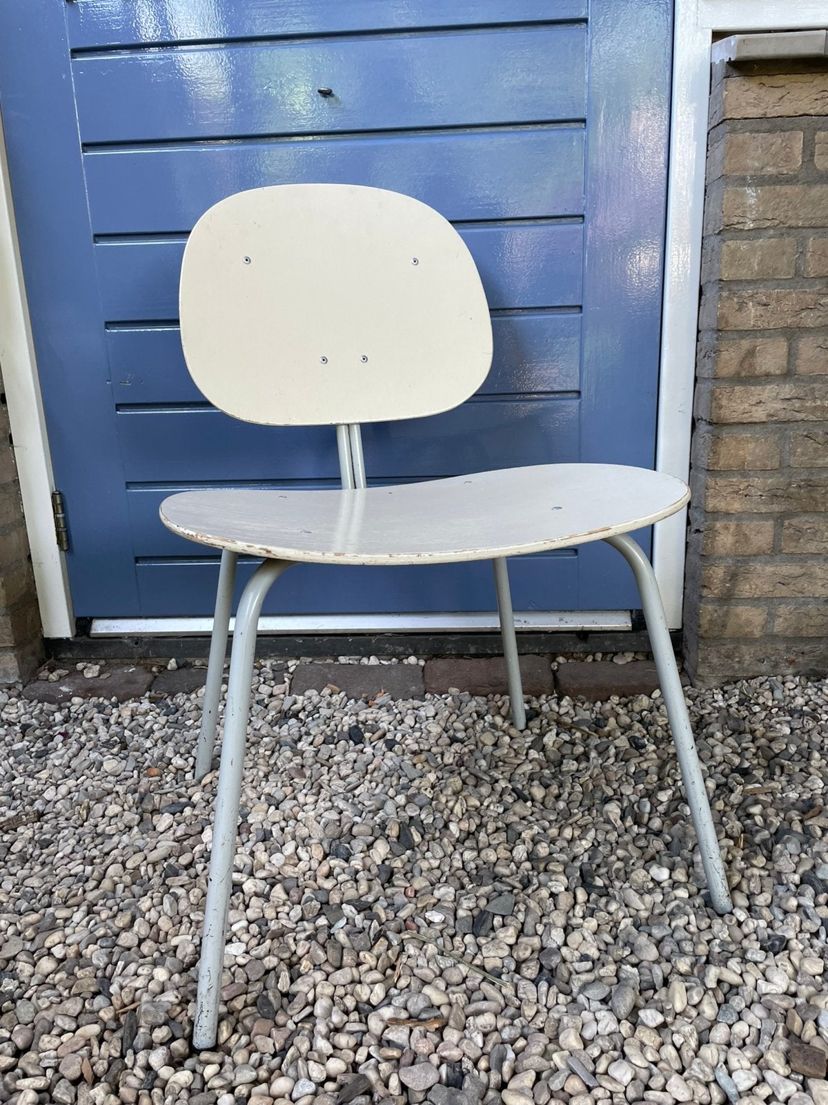 Vintage wim rietveld stoel, Ophalen, Gebruikt, Eén