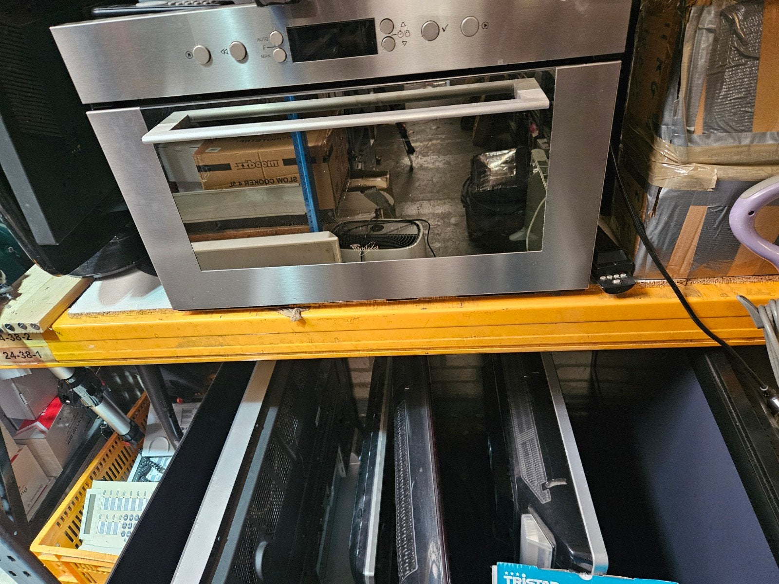 Whirlpool AMW 755/IX Inbouw Combimagnetron, Ophalen