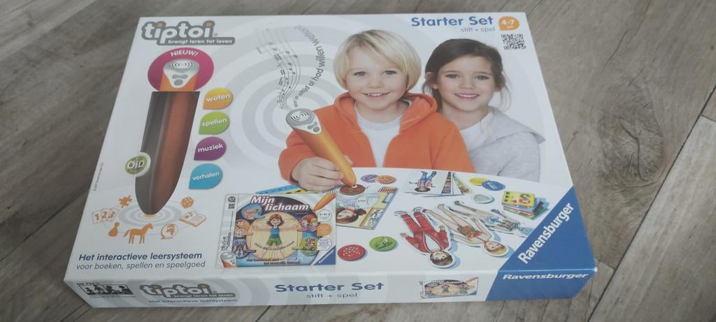 Tiptoi Starter Set Stift + Spel 'Mijn Lichaam' Ravensburger, Kinderen en Baby's, Speelgoed | Educatief en Creatief, Ophalen of Verzenden