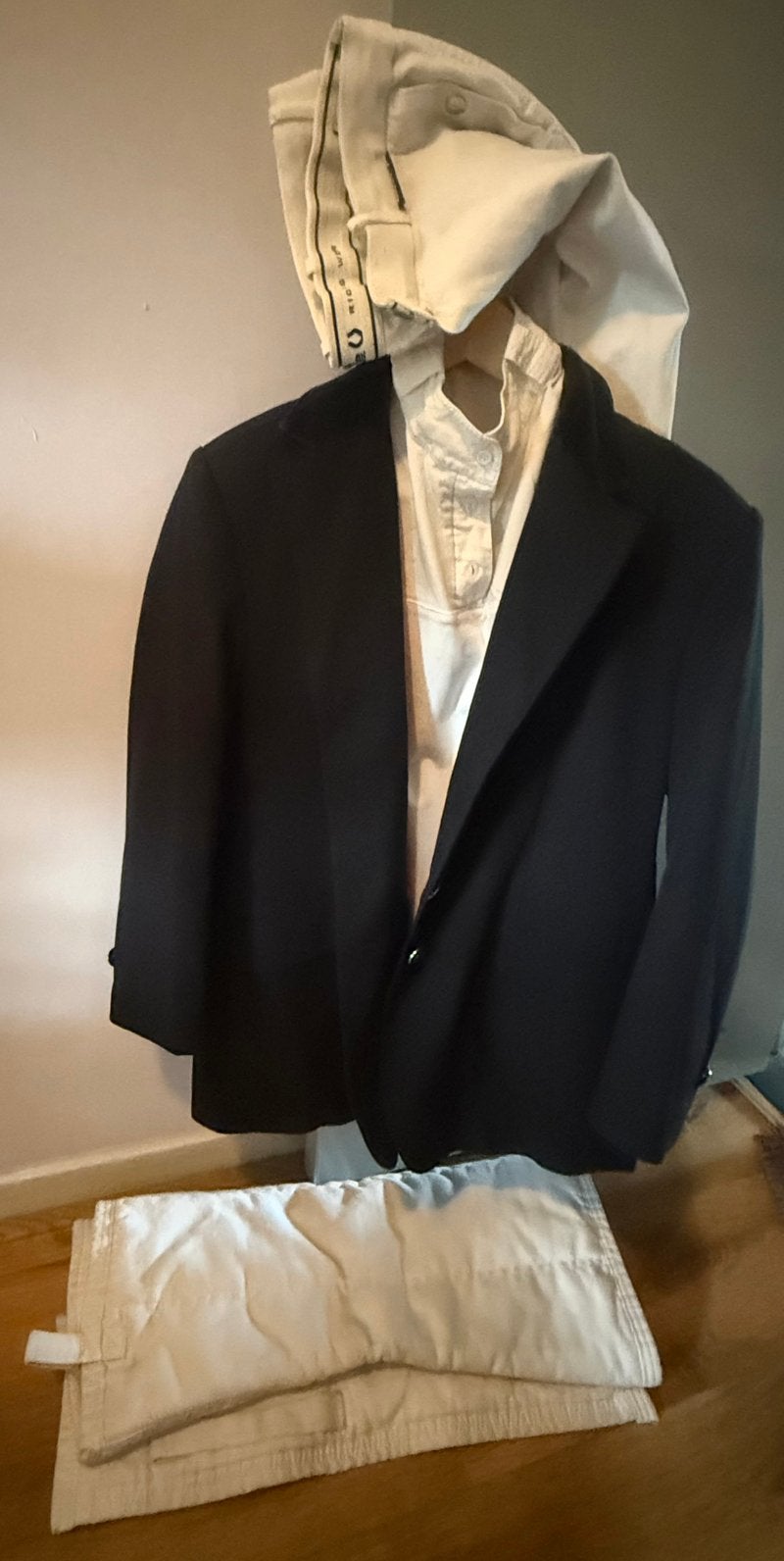 Complete Wedstrijdset Grote Maat – Klein Budget!, Dieren en Toebehoren, Paardrijkleding, Gebruikt, Dressuur, Dames, Ophalen of Verzenden