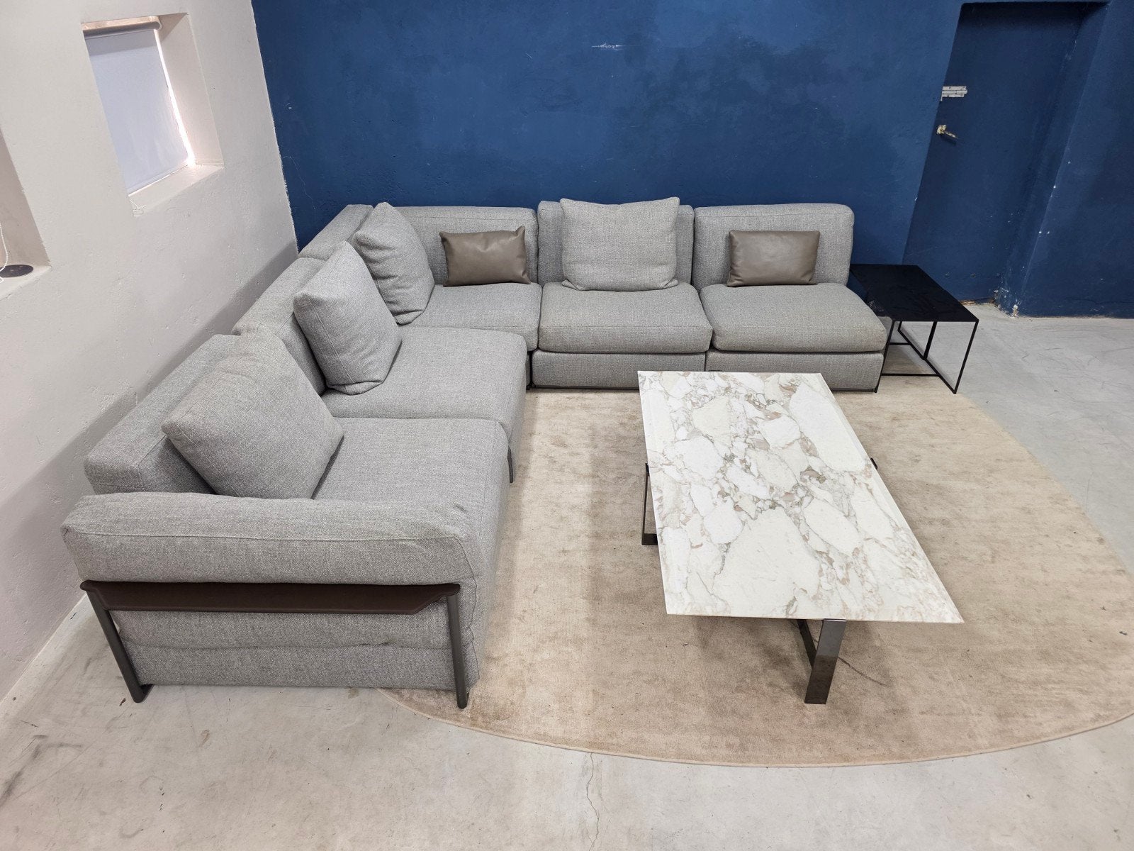 Flexform Zeno modulaire bank Antonio Citterio + salontafel!, Verzenden, Zo goed als nieuw