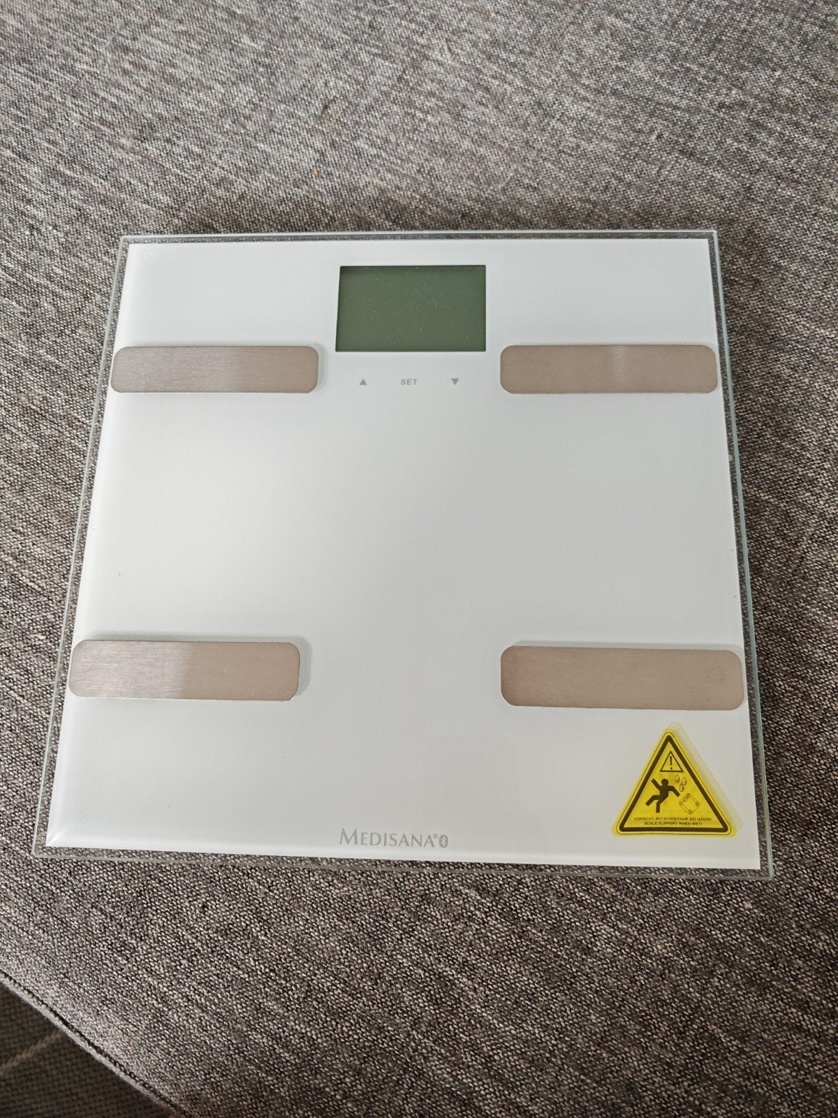 Medisana BS A43 Personenweegschaal - Lichaamsanalyse, Ophalen, Gebruikt, 1 tot 500 gram, 100 kg of meer