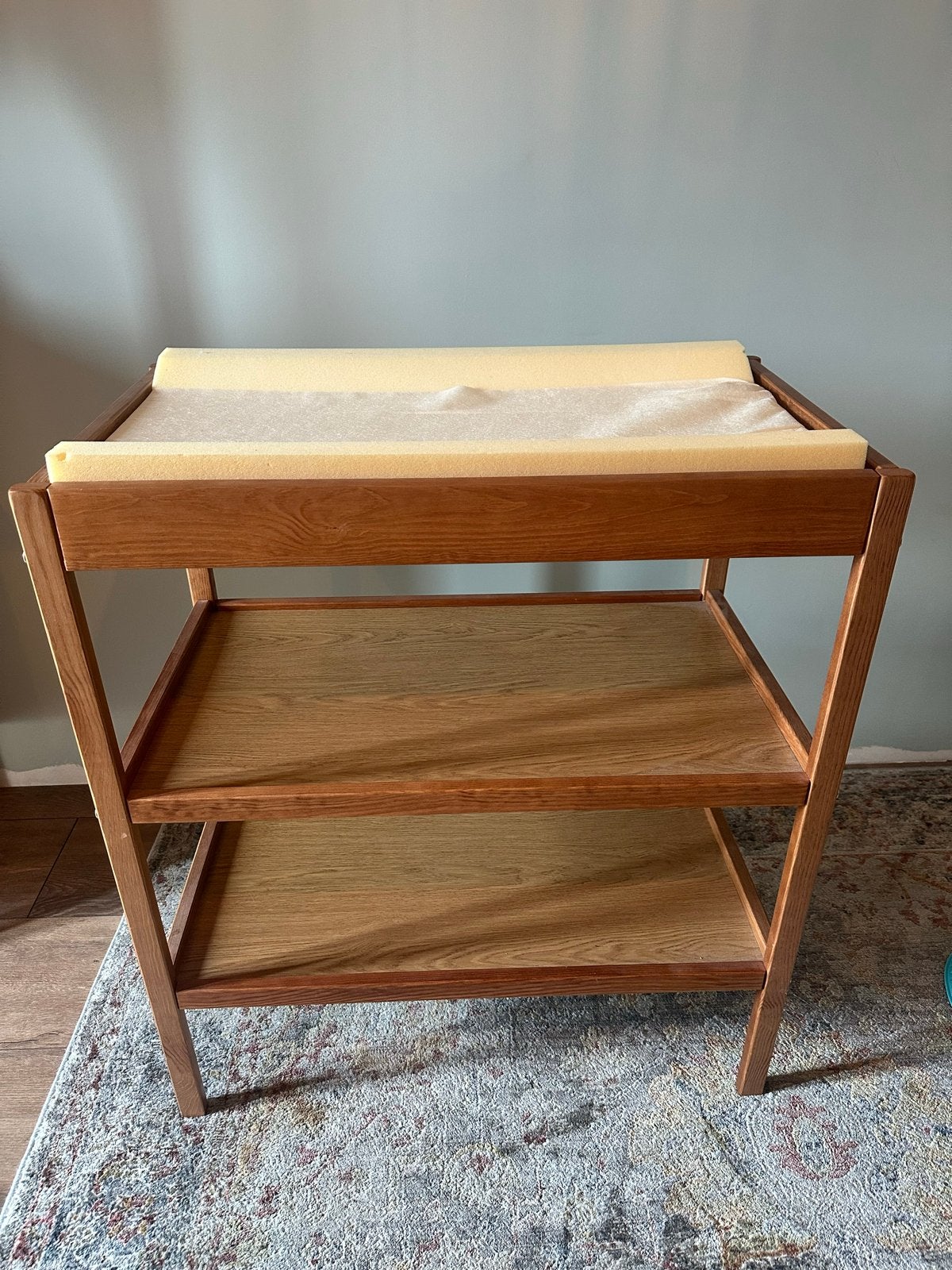 Woodies aankleedtafel met aankleedkussen en hoes, Gebruikt, Overige typen, Standaard, Ophalen